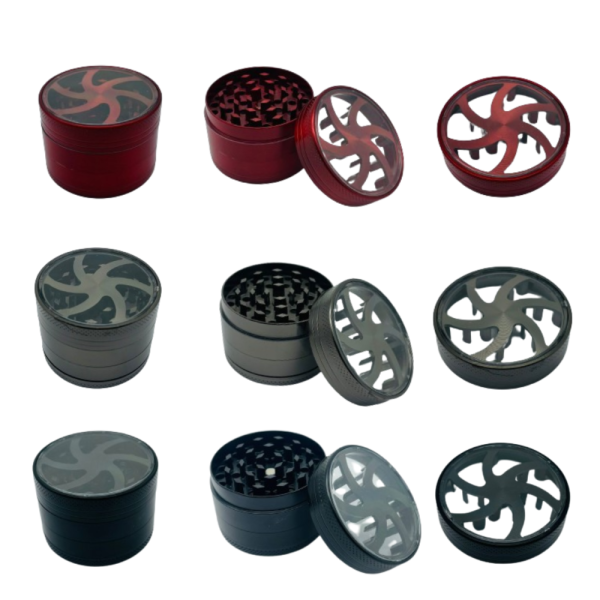 Grinder Metal 4 Parts 52mm - Χονδρική